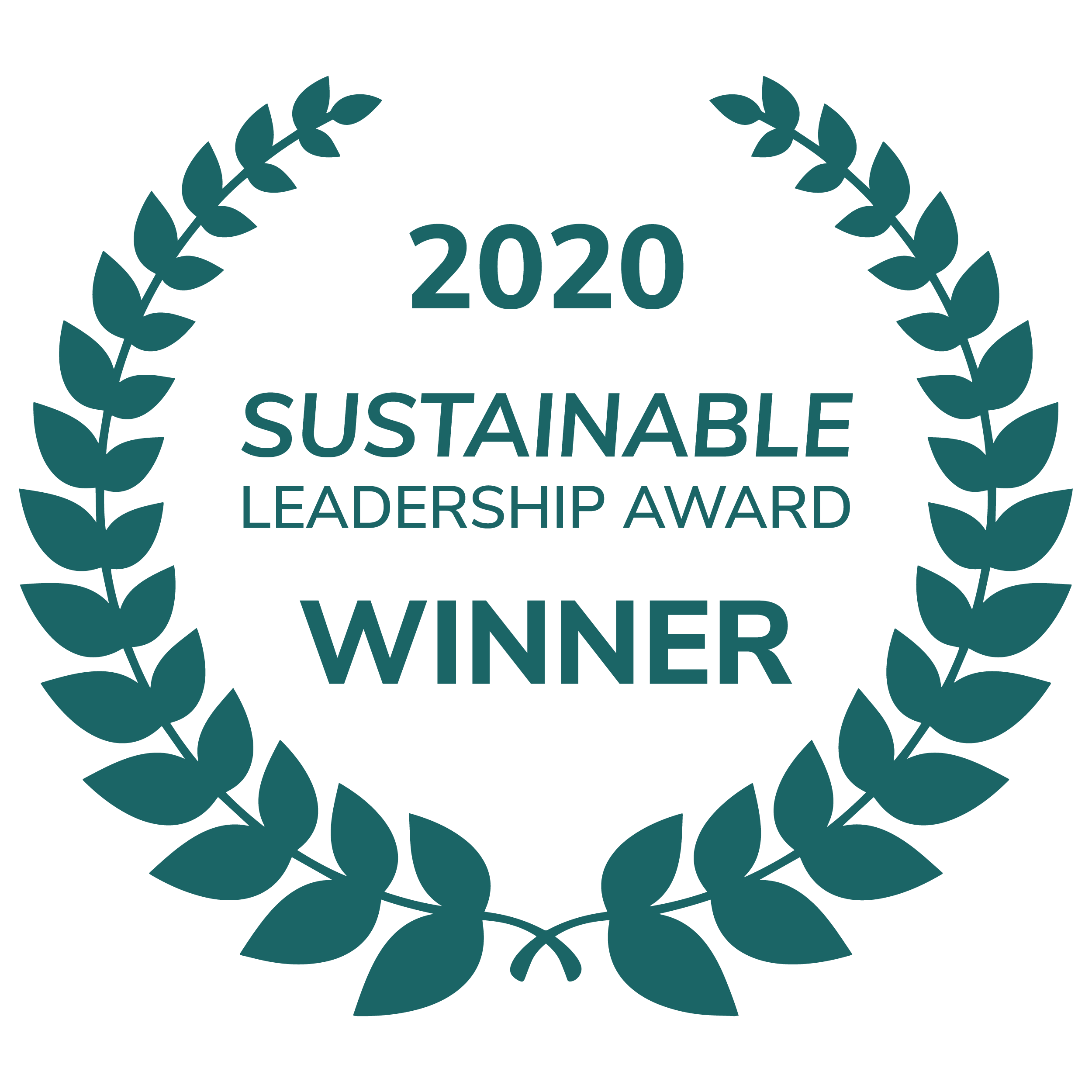 2020 Sustainable Leadership Award 2020 Sustainable Leadership Award
