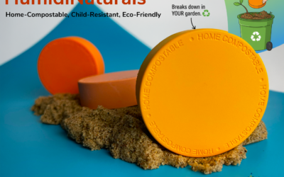 Home-Compostable, Child-Resistant Lids: The Future of Sustainable Cannabis Packaging