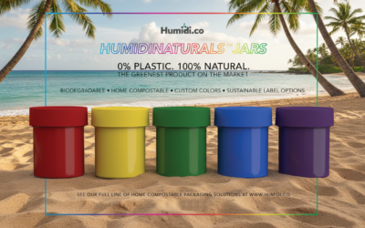 HumidiNaturals™ Jars: 0% Plastic, 100% Natural Sustainable Packaging